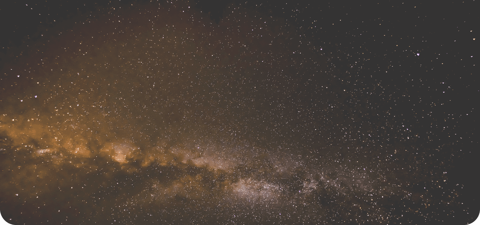 Milky Way background image for the VedaTalk hero section